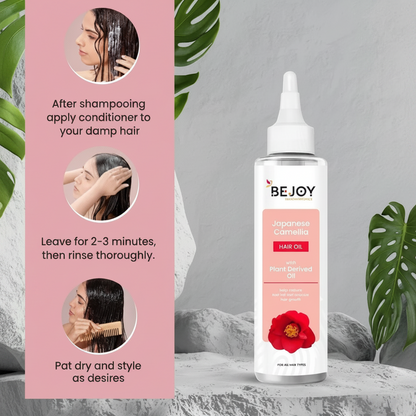Bejoy Japanese Camellia Hair Oil 150 ml (Pack of 2)